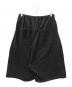 ANCELLM (アンセルム) 3/4 TUCK SWEAT SHORTS ブラック サイズ:SIZE 2：20000円
