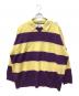 DAIRIKU（ダイリク）の古着「Lager Border Knit」｜パープル×イエロー