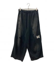 Needles（ニードルズ）の古着「Deconstructed H.D. Sweat Pant」｜ブラック