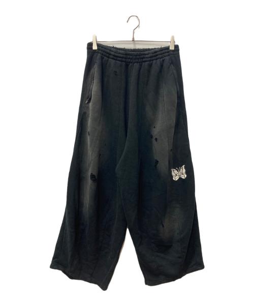 Needles（ニードルズ）Needles (ニードルズ) Deconstructed H.D. Sweat Pant ブラック サイズ:SIZE Sの古着・服飾アイテム