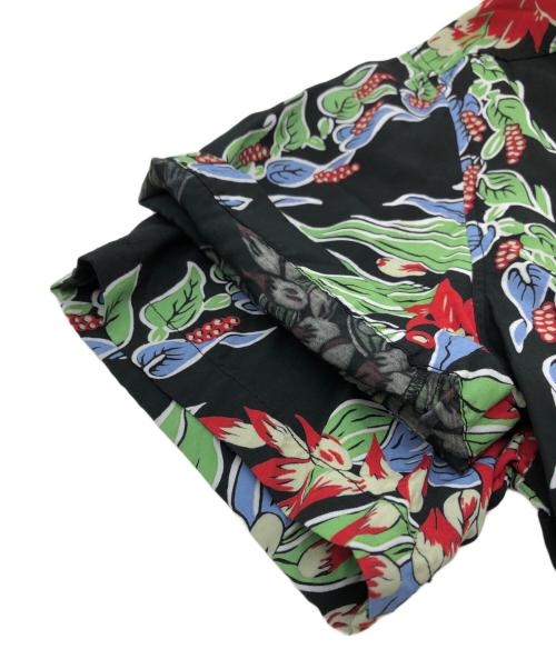 KAMIYA（カミヤ）KAMIYA (カミヤ) Aloha H/S Shirt ブラック サイズ:SIZE Sの古着・服飾アイテム