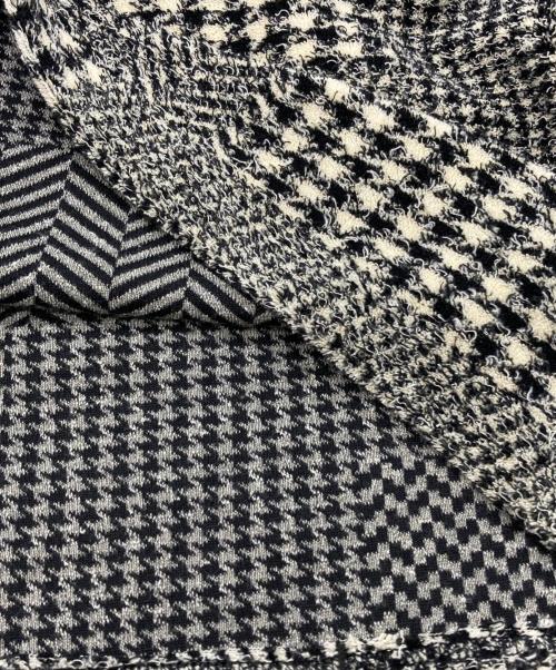 stussy（ステューシー）stussy (ステューシー) Mixed Pattern Jersey Shirt グレー サイズ:SIZE XXLの古着・服飾アイテム