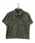 stussy（ステューシー）の古着「Mixed Pattern Jersey Shirt」｜グレー
