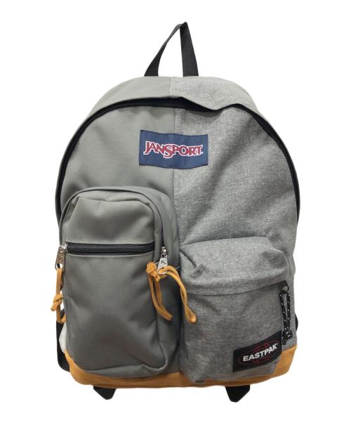 EASTPAK（イーストパック）EASTPAK (イーストパック) JANSPORT (ジャンスポーツ) BEAMS (ビームス) Hybrid Pack/ハイブリッドパック グレーの古着・服飾アイテム