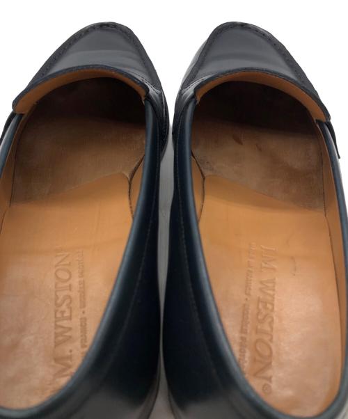 J.M.WESTON（ジェイエムウエストン）J.M.WESTON (ジェイエムウエストン) シグニチャーローファー ブルー サイズ:SIZE 6Dの古着・服飾アイテム