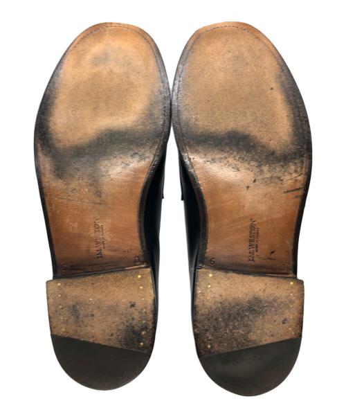 J.M.WESTON（ジェイエムウエストン）J.M.WESTON (ジェイエムウエストン) シグニチャーローファー ブルー サイズ:SIZE 6Dの古着・服飾アイテム