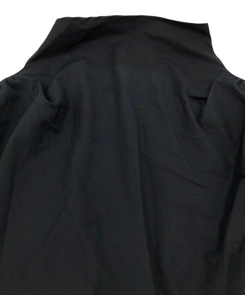 deres（デレス）deres (デレス) Natalie bottle neck drape blouse ブラック サイズ:FREEの古着・服飾アイテム