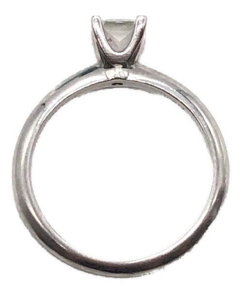 TIFFANY & Co.（ティファニー）TIFFANY & Co. (ティファニー) プリンセスカットスクエアリング シルバー サイズ:8号の古着・服飾アイテム
