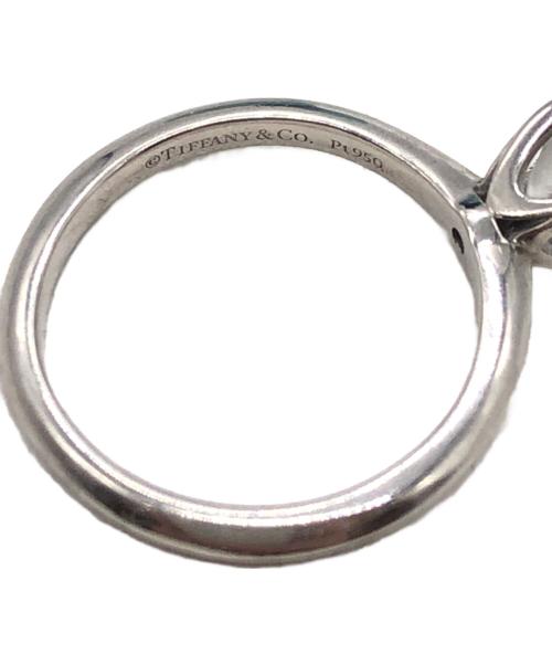 TIFFANY & Co.（ティファニー）TIFFANY & Co. (ティファニー) プリンセスカットスクエアリング シルバー サイズ:8号の古着・服飾アイテム