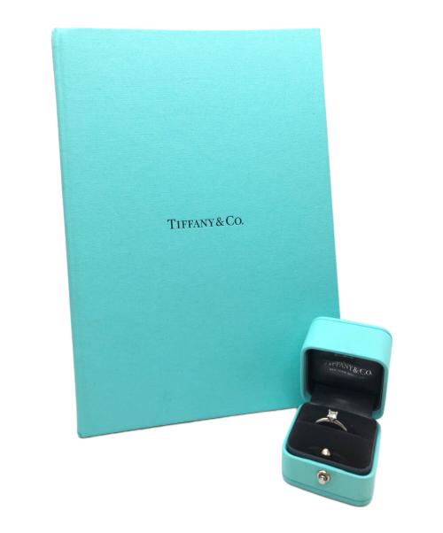 TIFFANY & Co.（ティファニー）TIFFANY & Co. (ティファニー) プリンセスカットスクエアリング シルバー サイズ:8号の古着・服飾アイテム