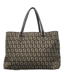 FENDI（フェンディ）の古着「ズッキーノトートバッグ」｜ブラウン