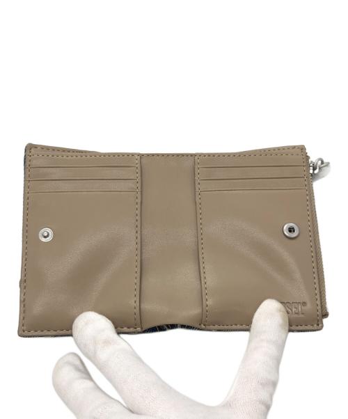 DIESEL（ディーゼル）DIESEL (ディーゼル) BI FOLD ZIP II ブルー 未使用品の古着・服飾アイテム