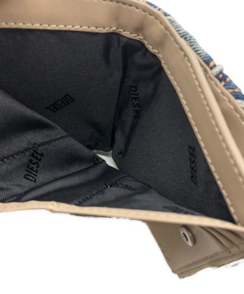 DIESEL（ディーゼル）DIESEL (ディーゼル) BI FOLD ZIP II ブルー 未使用品の古着・服飾アイテム
