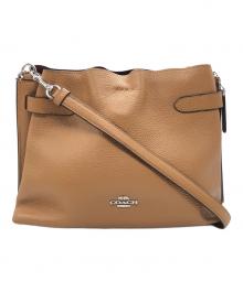 COACH（コーチ）の古着「ハンナ2WAYショルダーバッグ」｜ベージュ