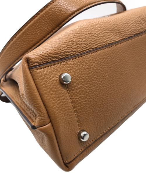 COACH（コーチ）COACH (コーチ) ハンナ2WAYショルダーバッグ ベージュの古着・服飾アイテム