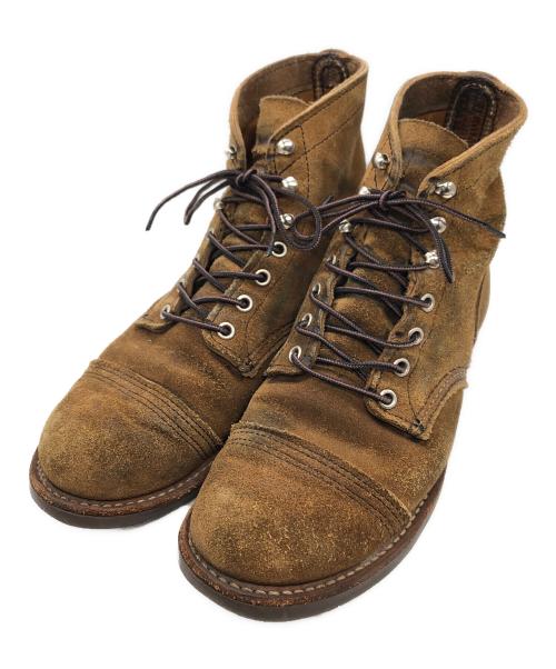 RED WING（レッドウィング）RED WING (レッドウィング) アイアンレンジャー ワークブーツ ブラウン サイズ:USA 7.5Dの古着・服飾アイテム