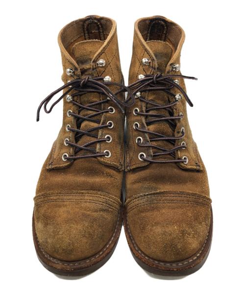 RED WING（レッドウィング）RED WING (レッドウィング) アイアンレンジャー ワークブーツ ブラウン サイズ:USA 7.5Dの古着・服飾アイテム