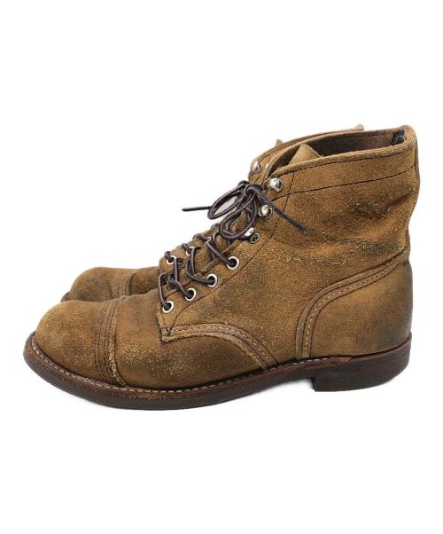 RED WING（レッドウィング）RED WING (レッドウィング) アイアンレンジャー ワークブーツ ブラウン サイズ:USA 7.5Dの古着・服飾アイテム
