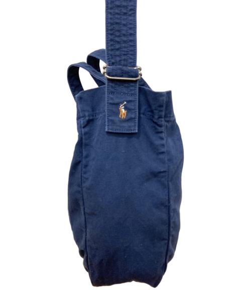 POLO RALPH LAUREN（ポロ・ラルフローレン）POLO RALPH LAUREN (ポロ・ラルフローレン) 2WAYキャンバストートバッグ ネイビー サイズ:下記参照の古着・服飾アイテム