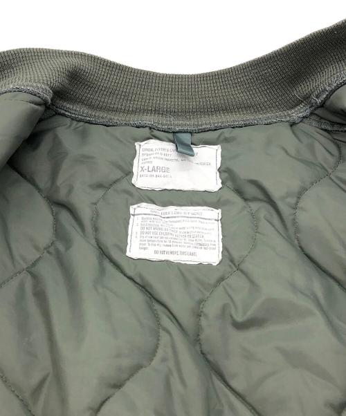 US AIR FORCE（ユーエスエアフォース）US AIR FORCE (ユーエスエアフォース) CWU-9/P ライナージャケット カーキ サイズ:SIZE XLの古着・服飾アイテム