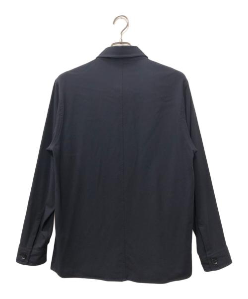 AURALEE（オーラリー）AURALEE (オーラリー) HARD TWIST WOOL DOBBY SHIRTS ネイビー サイズ:4の古着・服飾アイテム