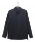 AURALEE（オーラリー）の古着「HARD TWIST WOOL DOBBY SHIRTS」｜ネイビー