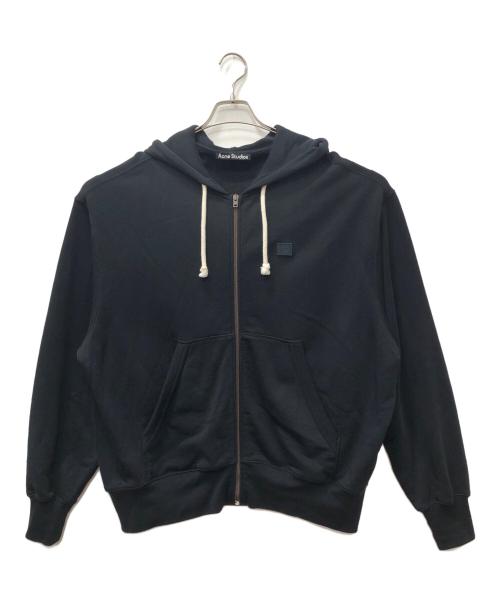 Acne studios（アクネ ストゥディオズ）Acne studios (アクネ ストゥディオズ) Hooded zip sweater ブラック サイズ:Lの古着・服飾アイテム