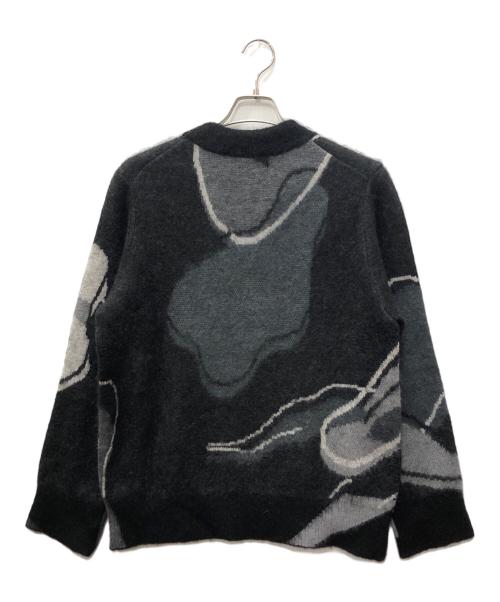 KANAKO SAKAI（カナコ サカイ）KANAKO SAKAI (カナコ サカイ) シルクモヘアジャカードニットセーター グレー サイズ:SIZE FREEの古着・服飾アイテム