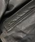 中古・古着 BURBERRY BRIT (バーバリーブリット) レザーシングルライダースジャケット ブラック サイズ:SIZE M：35000円