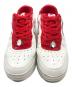 A BATHING APE (アベイシングエイプ) BAPESAT ローカットスニーカー ホワイト サイズ:SIZE 27.5㎝：15000円