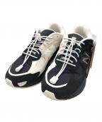 NEW BALANCE×DOEニューバランス）の古着「ABZORB 2010 ローカットスニーカー」｜グレー×ブラック