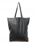 Plageプラージュ）の古着「les Tendre leather tote バッグ」｜ブラック