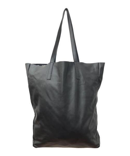 Plage（プラージュ）Plage (プラージュ) les Tendre leather tote バッグ ブラックの古着・服飾アイテム