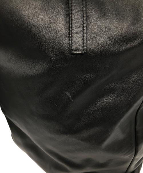 Plage（プラージュ）Plage (プラージュ) les Tendre leather tote バッグ ブラックの古着・服飾アイテム