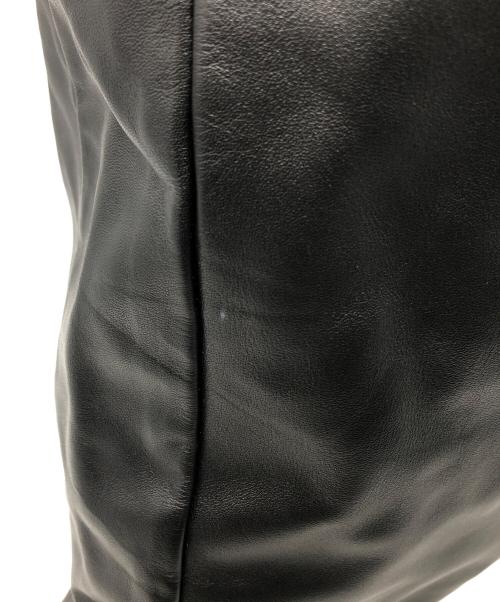 Plage（プラージュ）Plage (プラージュ) les Tendre leather tote バッグ ブラックの古着・服飾アイテム