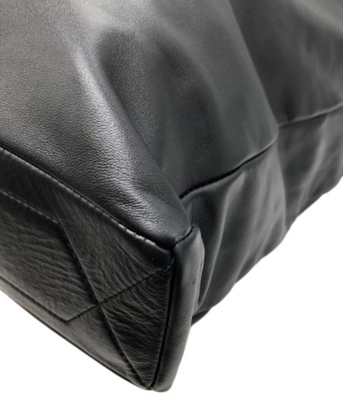 Plage（プラージュ）Plage (プラージュ) les Tendre leather tote バッグ ブラックの古着・服飾アイテム