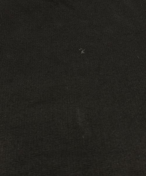 MM6 Maison Margiela（エムエムシックスメゾンマルジェラ）MM6 Maison Margiela (エムエムシックスメゾンマルジェラ) ロゴプリントプルオーバーパーカー ブラック サイズ:Lの古着・服飾アイテム