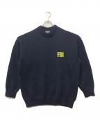BALENCIAGAバレンシアガ）の古着「FBIニットセーター」｜ネイビー