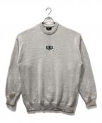 BALENCIAGAバレンシアガ）の古着「BB Paris Icon Sweater」｜ライトグレー