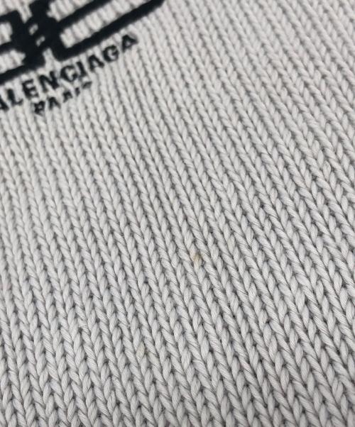BALENCIAGA（バレンシアガ）BALENCIAGA (バレンシアガ) BB Paris Icon Sweater ライトグレー サイズ:XSの古着・服飾アイテム