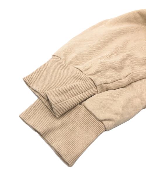 MM6 Maison Margiela（エムエムシックスメゾンマルジェラ）MM6 Maison Margiela (エムエムシックスメゾンマルジェラ) ロゴプリントスウェット ベージュ サイズ:SIZE 16の古着・服飾アイテム