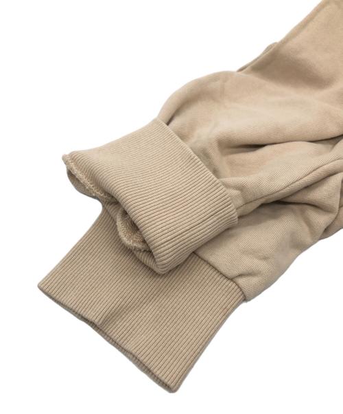 MM6 Maison Margiela（エムエムシックスメゾンマルジェラ）MM6 Maison Margiela (エムエムシックスメゾンマルジェラ) ロゴプリントスウェット ベージュ サイズ:SIZE 16の古着・服飾アイテム
