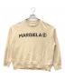 MM6 Maison Margiela（エムエムシックスメゾンマルジェラ）の古着「ロゴプリントスウェット」｜ベージュ