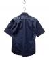 BALENCIAGA (バレンシアガ) バックロゴプリント半袖シャツ ネイビー サイズ:SIZE S：20000円