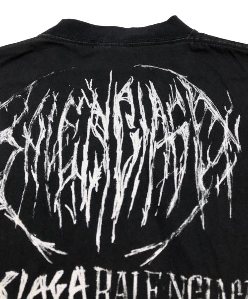 BALENCIAGA（バレンシアガ）BALENCIAGA (バレンシアガ) メタルロゴ ロングスリーブカットソー ブラック サイズ:Lの古着・服飾アイテム