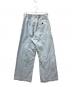 MONCLER (モンクレール) J.W.ANDERSON (ジェイダブリューアンダーソン) ベルテッドワイドデニム ブルー サイズ:SIZE L：23000円