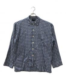 RRL（ダブルアールエル）の古着「チェックパジャマシャツ」｜ブルー