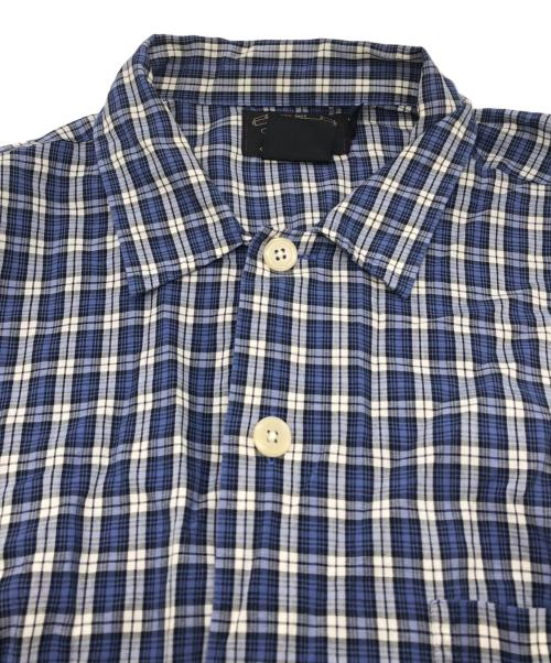 RRL（ダブルアールエル）RRL (ダブルアールエル) チェックパジャマシャツ ブルー サイズ:SIZE Mの古着・服飾アイテム