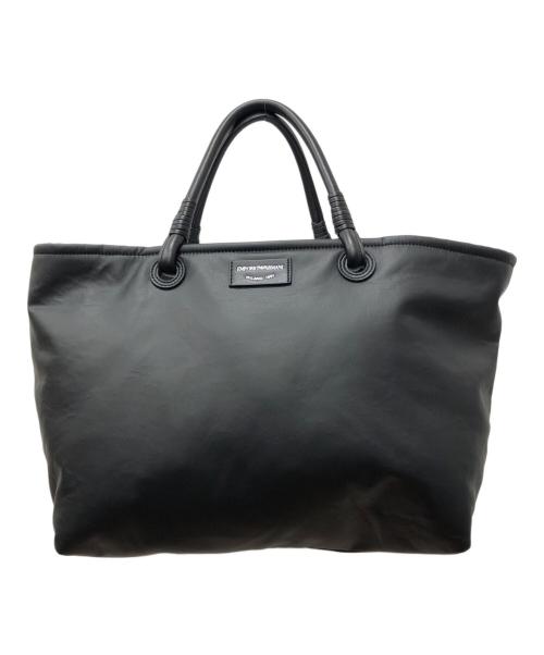 EMPORIO ARMANI（エンポリオ アルマーニ）EMPORIO ARMANI (エンポリオ アルマーニ) 2WAYバッグ ブラックの古着・服飾アイテム