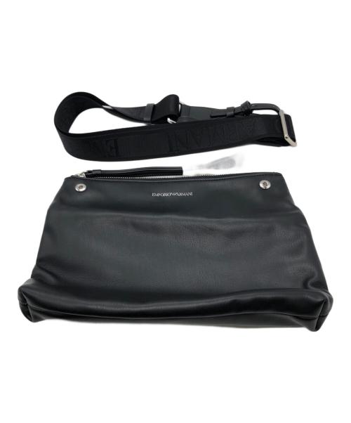 EMPORIO ARMANI（エンポリオ アルマーニ）EMPORIO ARMANI (エンポリオ アルマーニ) 2WAYバッグ ブラックの古着・服飾アイテム